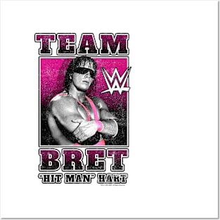 Bret Hart Team Hit Man Hart Posters and Art